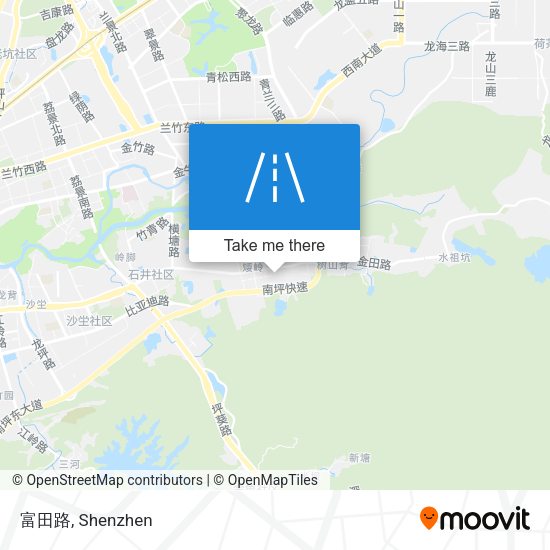 富田路 map