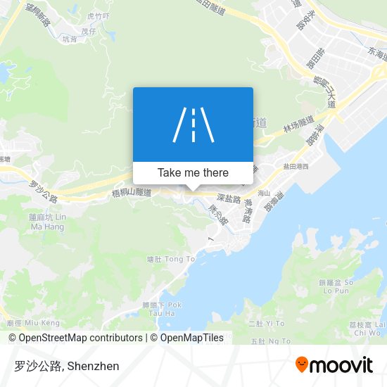 罗沙公路 map