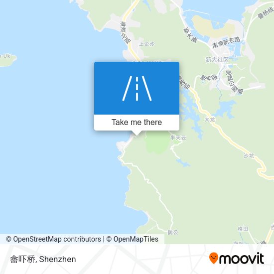 畲吓桥 map