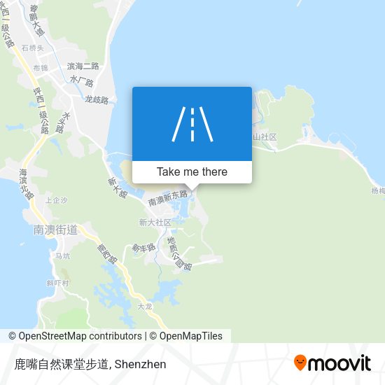 鹿嘴自然课堂步道 map