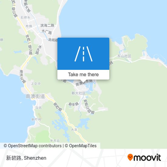 新碧路 map