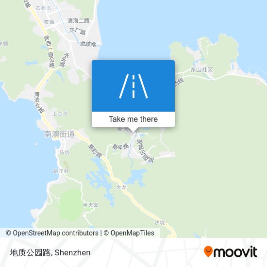 地质公园路 map