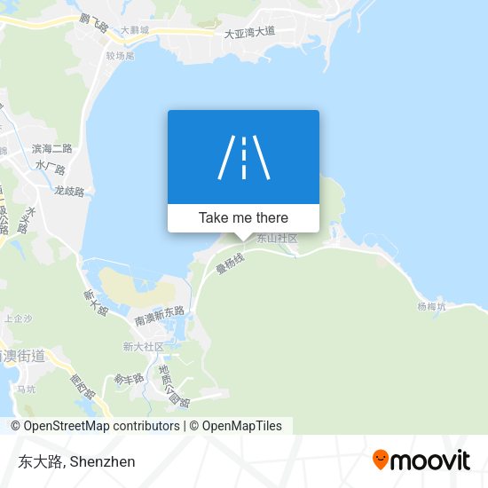 东大路 map