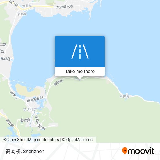 高岭桥 map