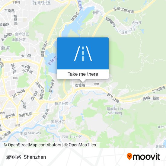 聚财路 map
