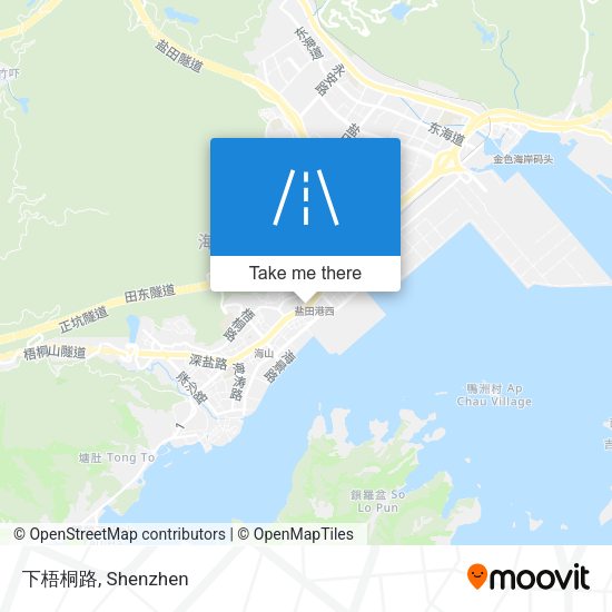 下梧桐路 map