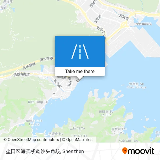 盐田区海滨栈道沙头角段 map