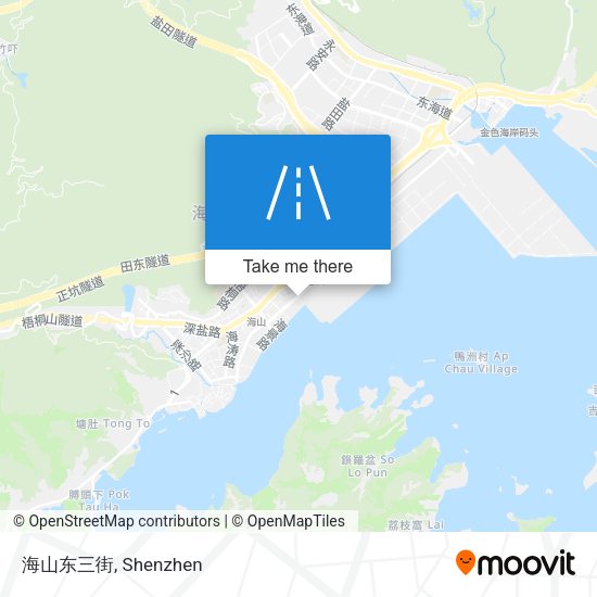 海山东三街 map