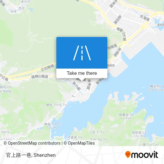 官上路一巷 map