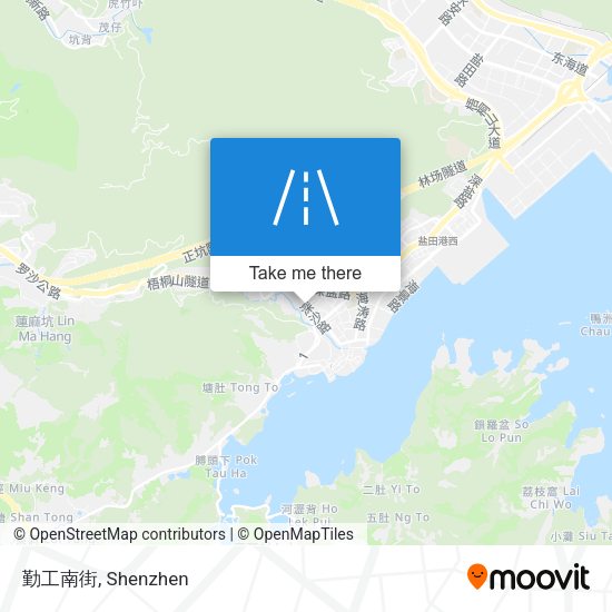 勤工南街 map