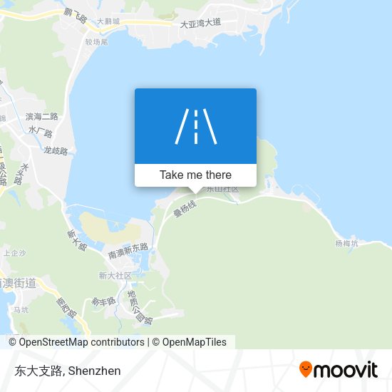 东大支路 map
