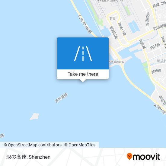 深岑高速 map