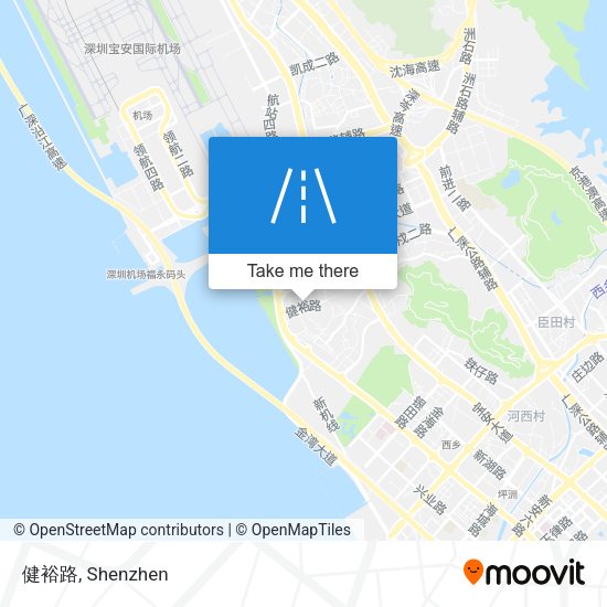 健裕路 map