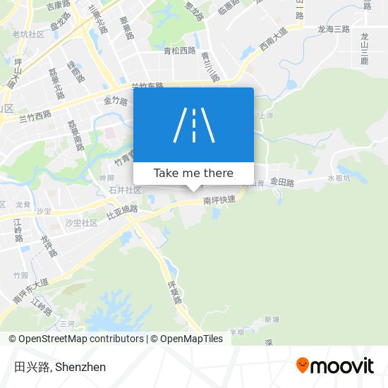 田兴路 map