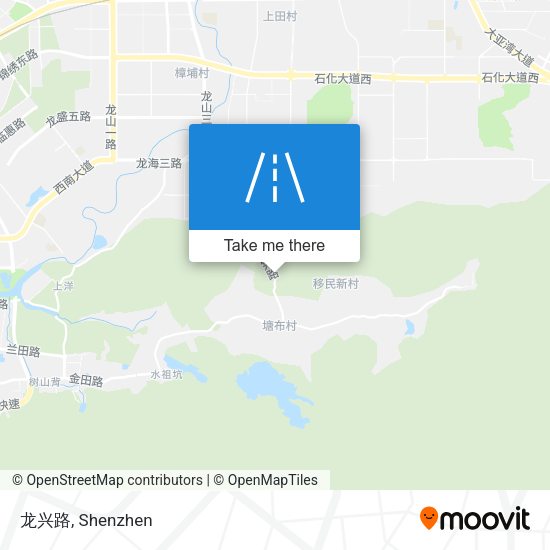 龙兴路 map