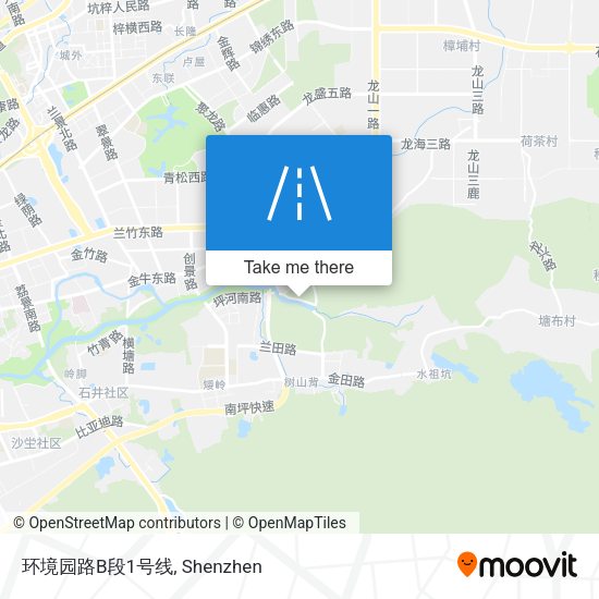 环境园路B段1号线 map