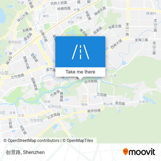 创景路 map