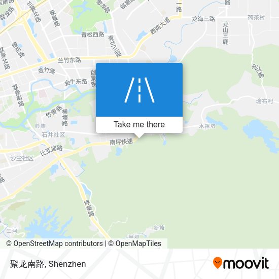 聚龙南路 map