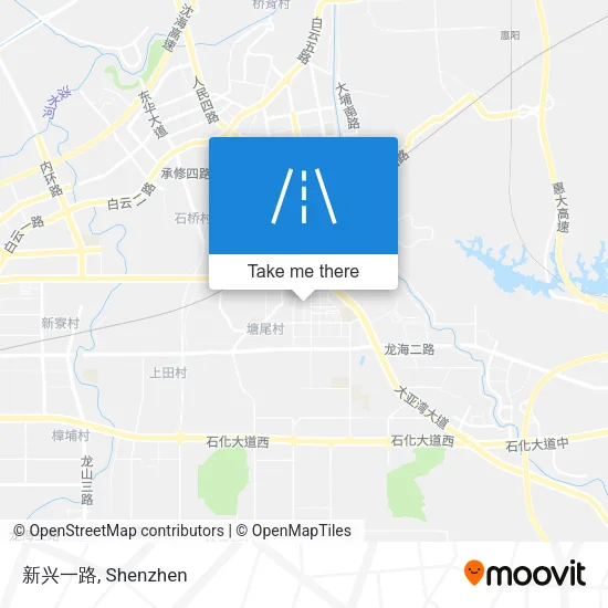 新兴一路 map