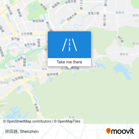 祥田路 map