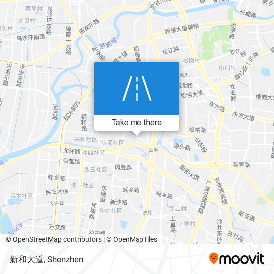 新和大道 map