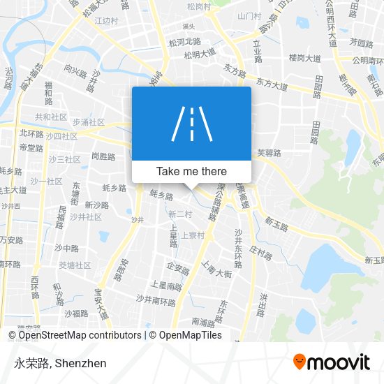 永荣路 map