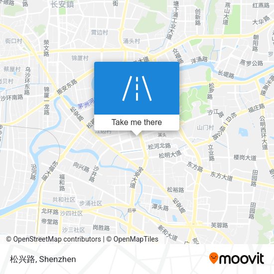 松兴路 map