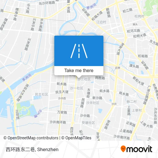 西环路东二巷 map