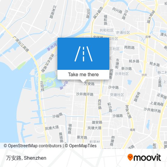 万安路 map