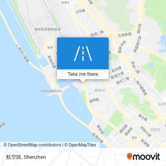 航空路 map