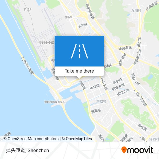 掉头匝道 map