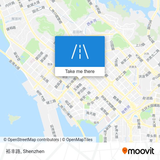 裕丰路 map