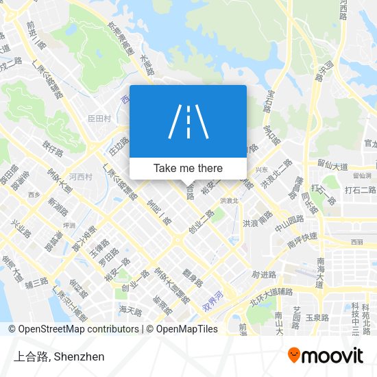 上合路 map