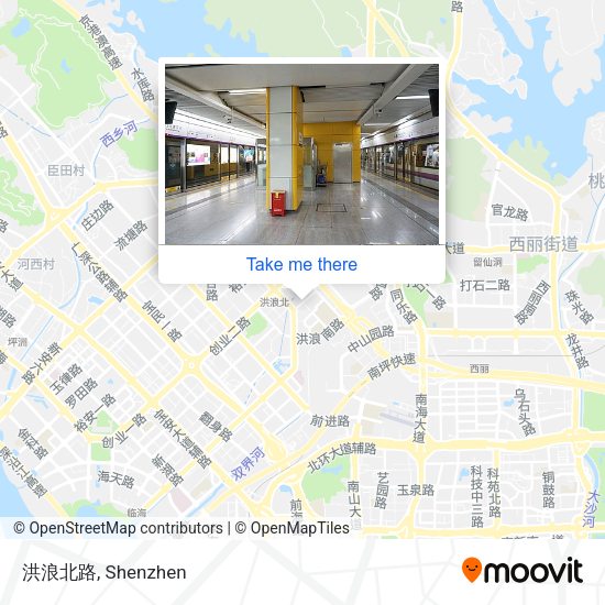 洪浪北路 map