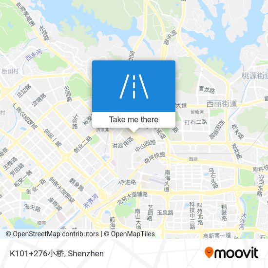 K101+276小桥 map