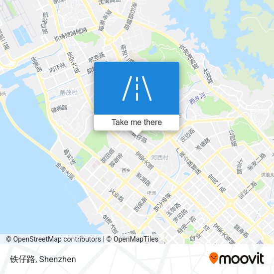 铁仔路 map