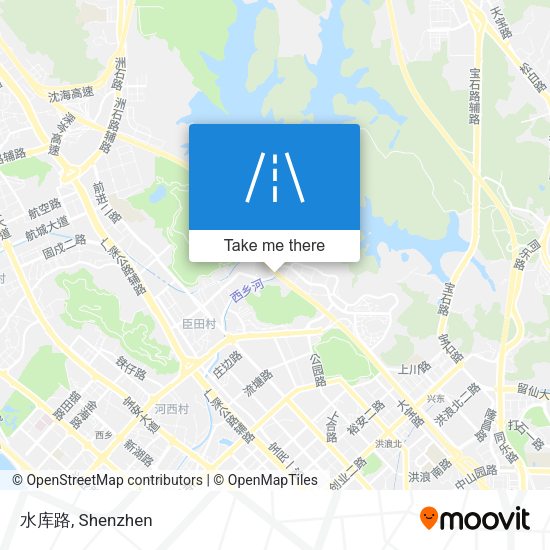 水库路 map