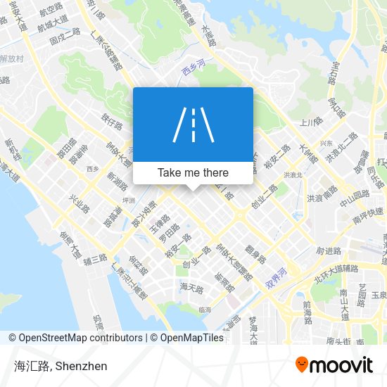 海汇路 map