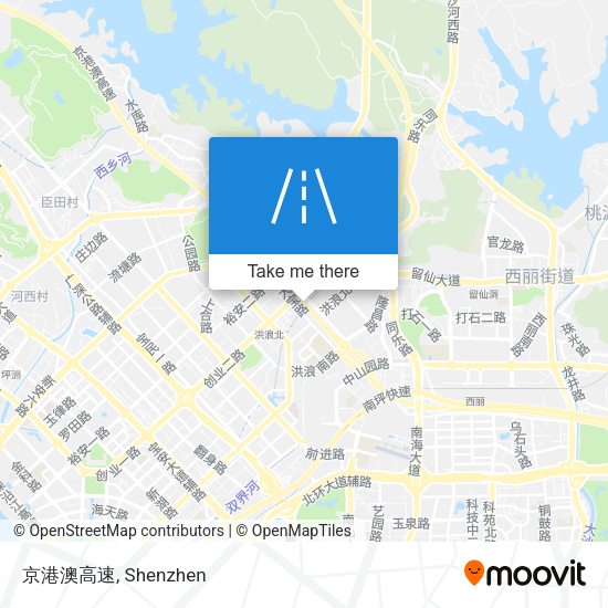 京港澳高速 map