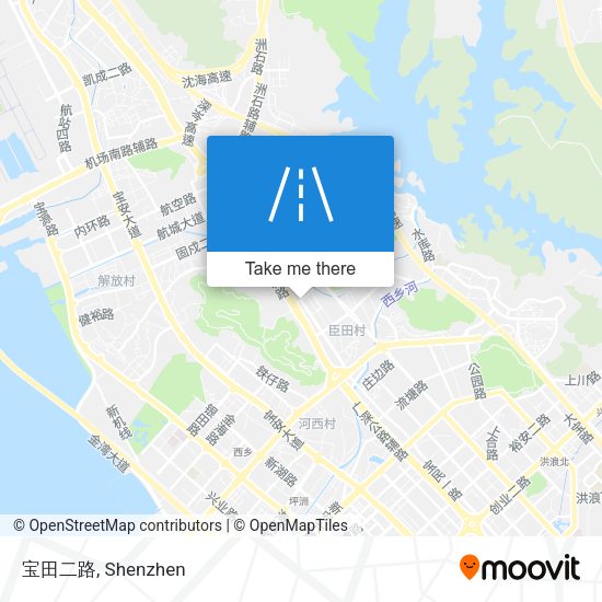 宝田二路 map