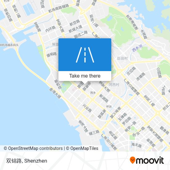 双锦路 map