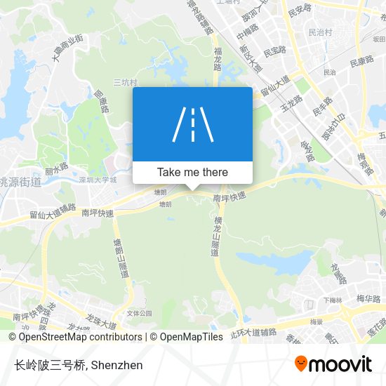 长岭陂三号桥 map