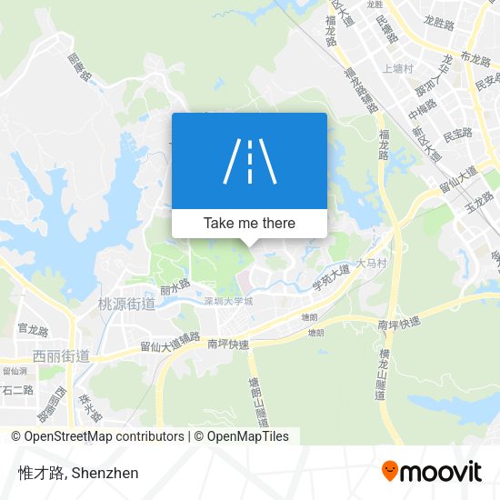 惟才路 map