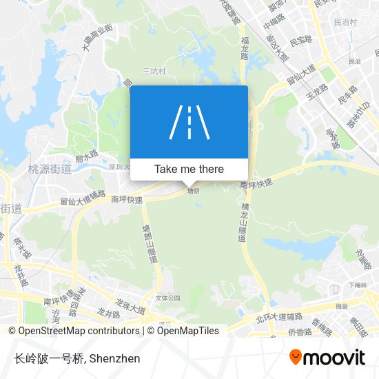 长岭陂一号桥 map