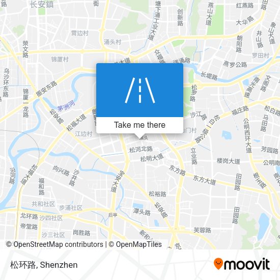 松环路 map