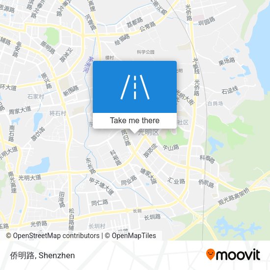 侨明路 map