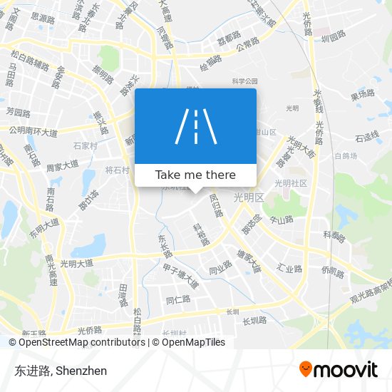 东进路 map