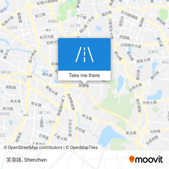 芙蓉路 map