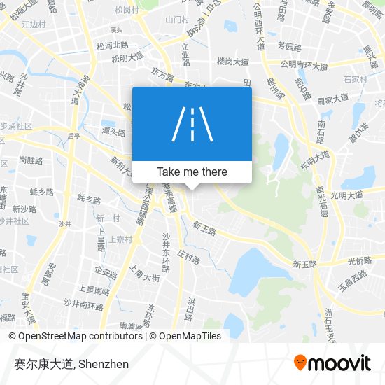 赛尔康大道 map