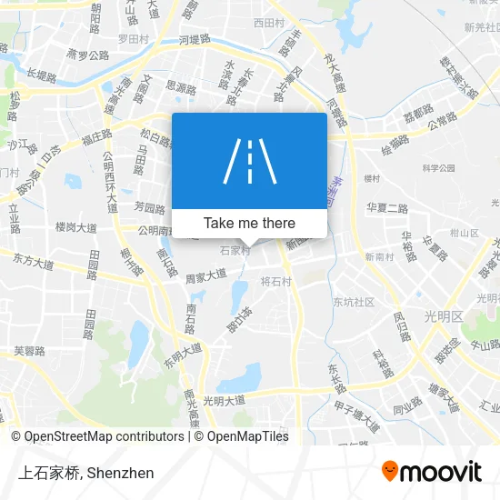 上石家桥 map